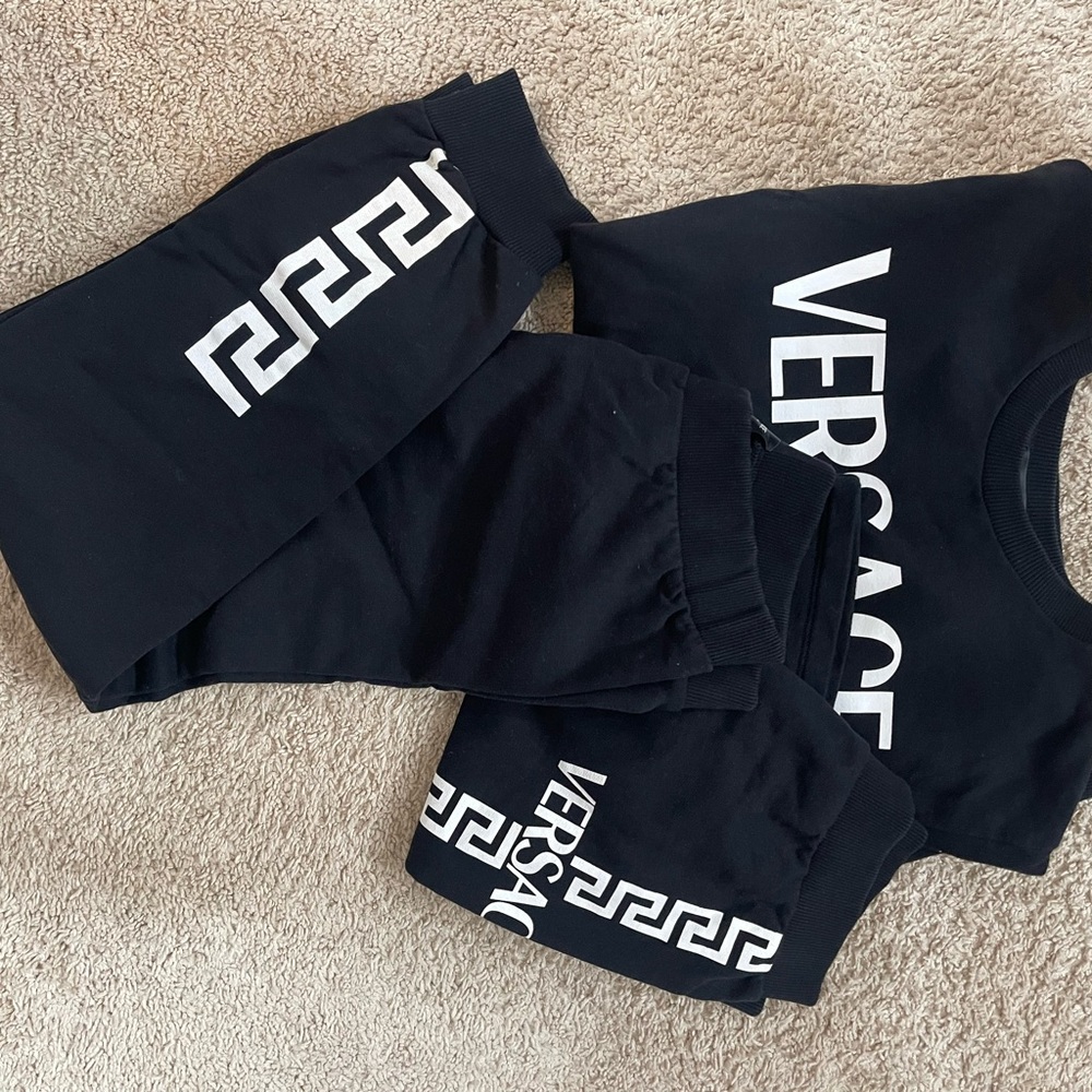 Versace Black Knitwear